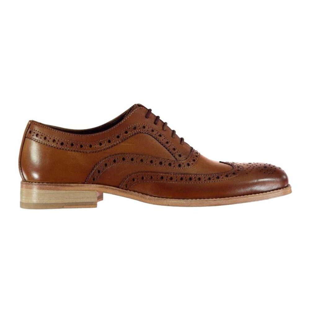 Firetrap Mens Blackseal Somerset Leather Brogues / Tan